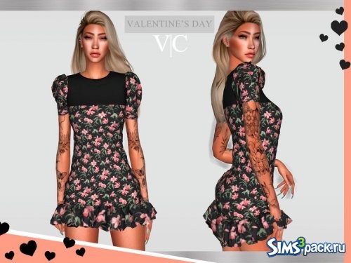 Платье Valentine Day III - VI от Viy Sims