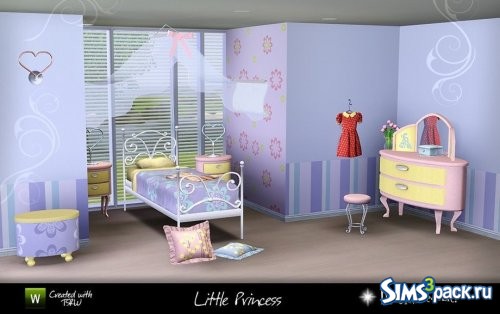 Спальня Lil Princess от SIMcredible!
