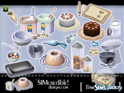 Декор Funny Kitchen - Time To Bake от SIMcredible!