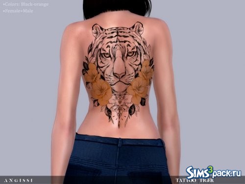 Татуировка Tiger от ANGISSI