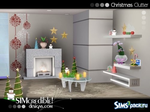 Сет Christmas Clutter 2012 от SIMcredible!