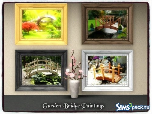 Картины Garden Bridge от Xo.dess