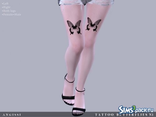 Татуировка Butterflies n3 от ANGISSI