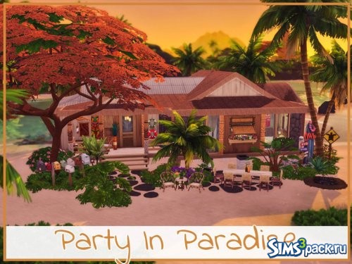 Дом Party In Paradise от simmer_adelaina