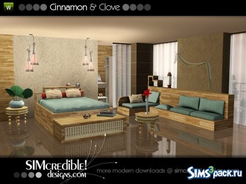 Спальня Cinnamon And Clove от SIMcredible!