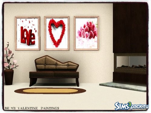 Картины Be My Valentine от Xo.dess