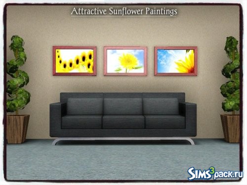 Картины Attractive Sunflowers от Xo.dess