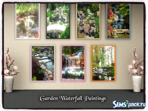 Картины Garden Waterfalls от Xo.dess