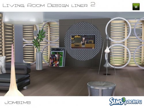 Гостиная Design liner 2 от jomsims