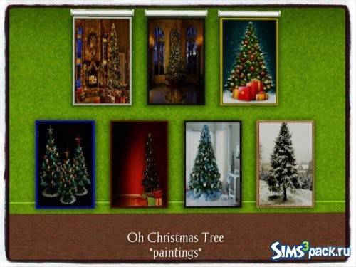 Картины Oh Christmas Tree от Xo.dess