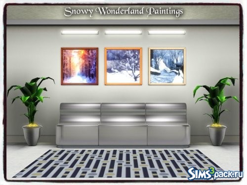 Картины Snowy Wonderland от Xo.dess