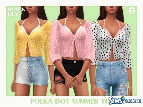 Топ Polka Dot Summer от Black Lily