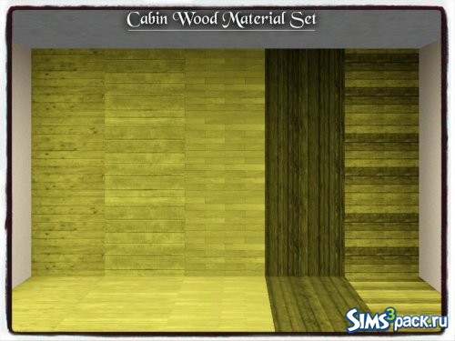 Сет текстур Cabin Wood #1 от Xo.dess