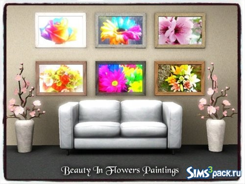 Картины Beauty in Flowers от Xo.dess