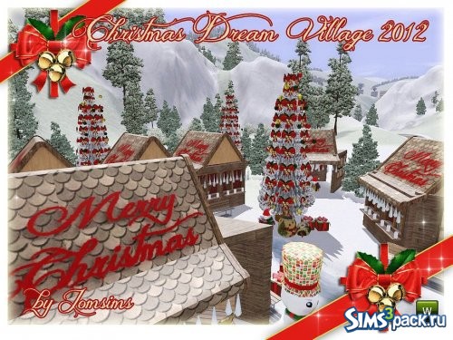 Сет Christmas dream village 2012 от jomsims
