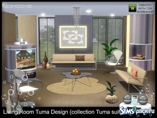 Гостиная Tuma Design от jomsims