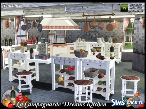Кухня Campagnarde Dreams от jomsims