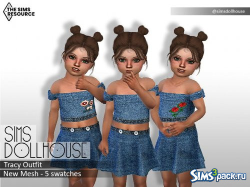 Костюм Tracy от Sims Dollhouse