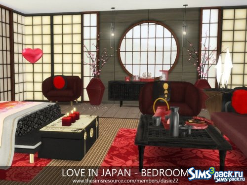 Спальня LOVE IN JAPAN от dasie2