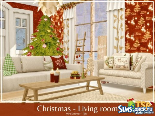 Гостиная Christmas от Mini Simmer
