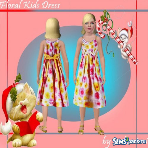 Платье Floral Kids от melisa inci