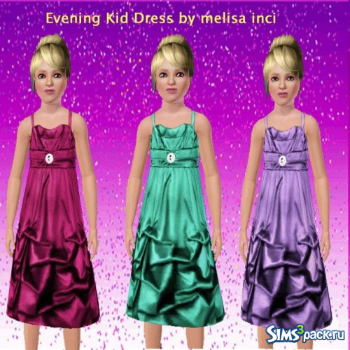 Вечернее платье для девочек от melisa inci