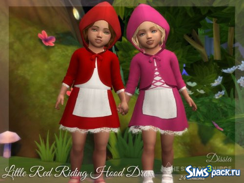 Платье Little Red Riding от Dissia
