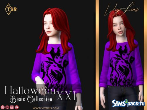 Свитер Halloween XXI от Viy Sims