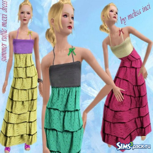 Платье Summer Ruffle от melisa inci