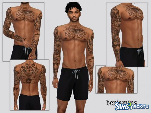 Татуировки Benjamins от McLayneSims