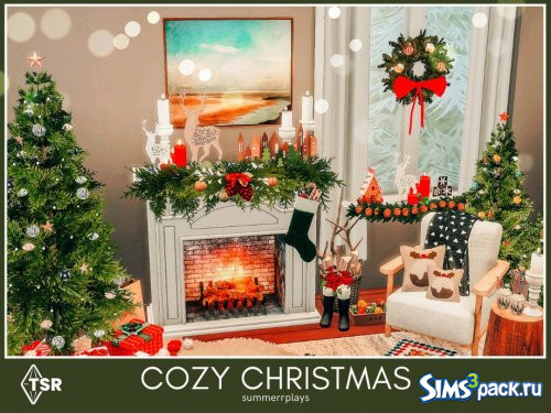 Гостиная Cozy Christmas от Summerr Plays