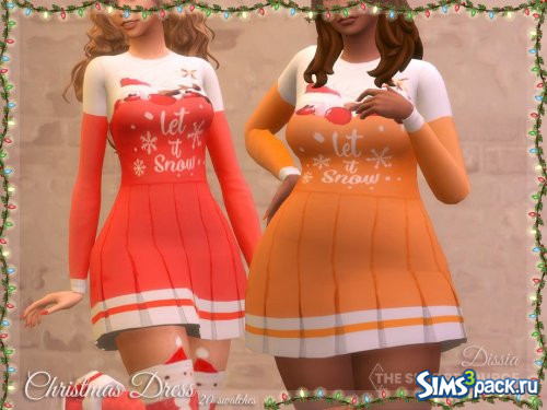 Платье Christmas от Dissia
