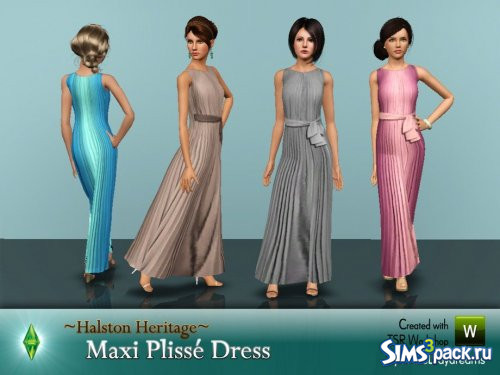 Платье Maxi Plissу от MissDaydreams