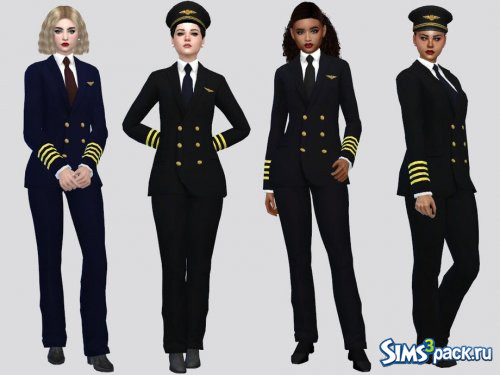 Женская форма пилота от McLayneSims