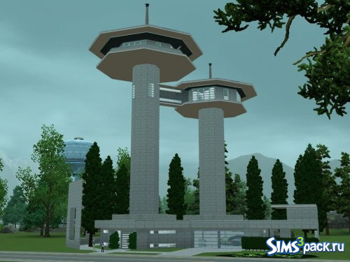 Дом Futuristic tower от RamboRocky90