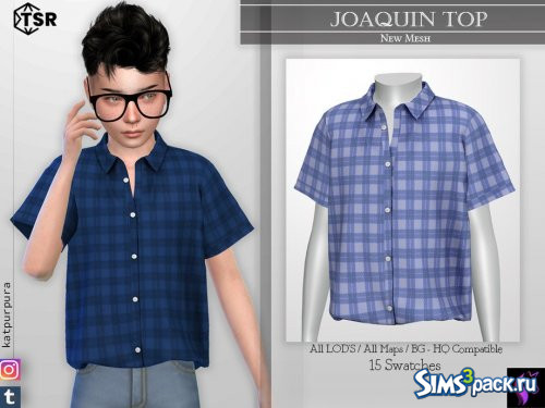 Рубашка Joaquin от KaTPurpura