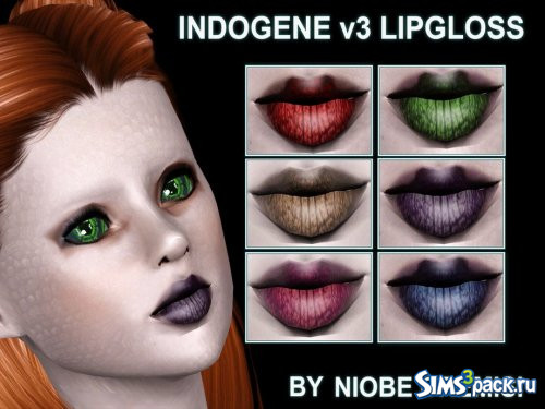 Блеск для губ Indogene v3 от niobe cremisi