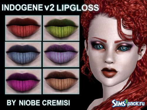 Блеск для губ Indogene v2 от niobe cremisi