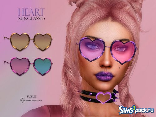 Солнцезащитные очки Heart от Suzue