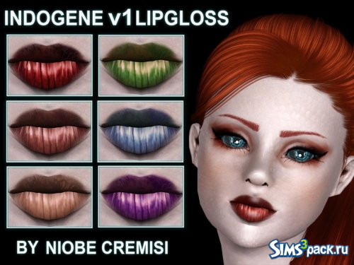 Блеск для губ Indogene v1 от niobe cremisi