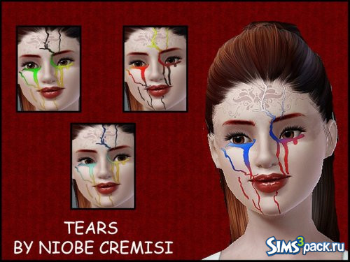 Грим Tears от niobe cremisi