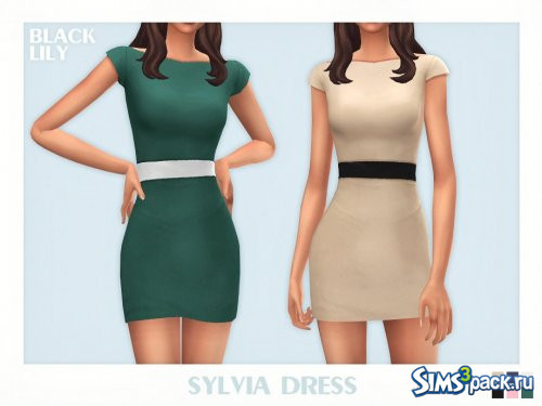 Платье Sylvia от Black Lily