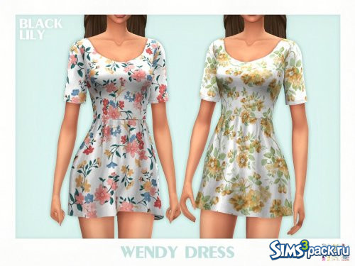 Платье Wendy от Black Lily