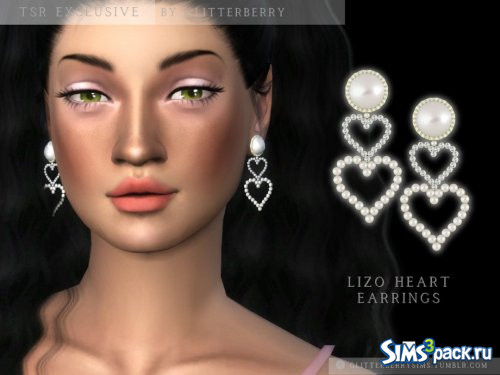 Серьги Lizo Heart от Glitterberryfly