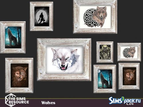 Картины Wolves от evi