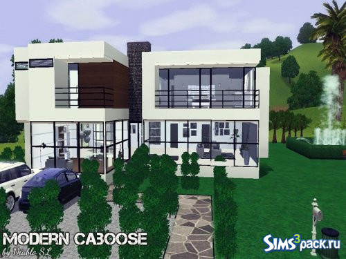 Дом Modern Caboose от Diablo SL