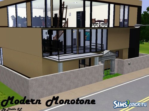 Дом Modern Monotone от Diablo SL