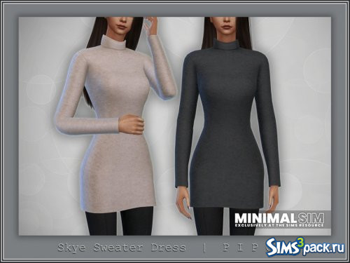 Платье - свитер MinimalSIM - Skye от Pipco