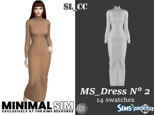 Платье MinimalSim #2 от SL_CCSIMS
