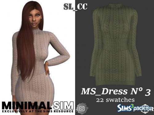 Платье MinimalSim #3 от SL_CCSIMS